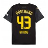 Borussia Dortmund Jamie Bynoe-Gittens #43 Auswärtstrikot 2024-25 Kurzarm